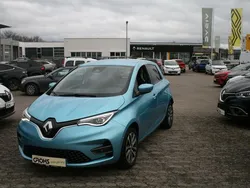 Blau (aquamarinblau metallic) Gebraucht 2021 Renault Zoe Intens Kleinwagen | 14.790 € (Etwas zu teuer)