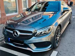 Grau Gebraucht 2016 Mercedes C200 AMG line Coupé | 20.000 € (Fairer Preis)