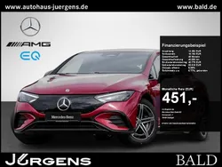 Designo patagonienrot metallic Gebraucht 2024 Mercedes EQE300 AMG Limousine | 47.440 € (Guter Preis)