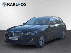 Schwarz Gebraucht 2021 BMW 320 Luxury Line Kombi | 25.998 € (Guter Preis)
