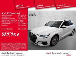 Ibisweiß Gebraucht 2021 Audi A3 Sportback e-tron Limousine | 23.390 € (Fairer Preis)