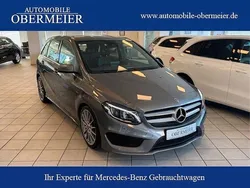 Grau (mountaingrau) Gebraucht 2018 Mercedes B200 AMG Van / Kleinbus | 19.950 € (Fairer Preis)