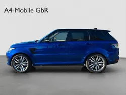 Blau Gebraucht 2018 Land Rover Range Rover Sport SVR SUV | 45.499 €