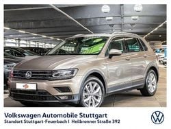 Titanium beige metallic Gebraucht 2017 VW Tiguan Highline SUV | 25.830 € (Fairer Preis)