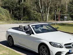Weiß Gebraucht 2018 Mercedes C220 Cabrio | 26.500 € (Superpreis)