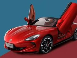 Rot Gebraucht 2024 MG Cyberster Cabrio | 58.610 € (Fairer Preis)