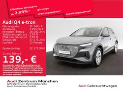 Kieselgrau Gebraucht 2023 Audi Q4 e-tron Comfort SUV | 31.348 € (Guter Preis)