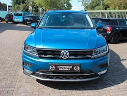 Caribbean blue metallic Gebraucht 2016 VW Tiguan Highline SUV | 19.500 € (Fairer Preis)