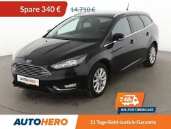 Schwarz Gebraucht 2018 Ford Focus Titanium Limousine | 14.040 € (Fairer Preis)