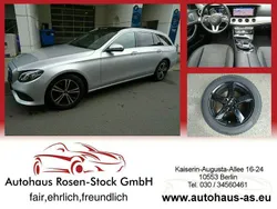 Iridiumsilber met Gebraucht 2020 Mercedes E220 Avantgarde Kombi | 28.900 € (Superpreis)