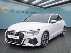 Weiß Gebraucht 2022 Audi A3 e-tron S-Line Kleinwagen | 27.599 €