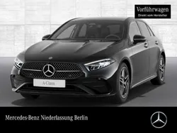 Kosmosschwarz Gebraucht 2024 Mercedes A200 AMG Limousine | 33.600 € (Fairer Preis)