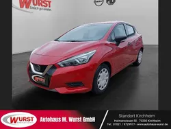Rot Gebraucht 2020 Nissan Micra Visia+ Kleinwagen | 10.980 € (Fairer Preis)