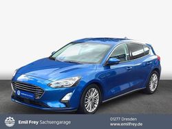 Dynamicblau metallic Gebraucht 2019 Ford Focus Titanium Limousine | 14.440 € (Fairer Preis)