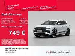 Gletscherweiß metallic Gebraucht 2025 Audi Q4 e-tron Ambiente SUV | 65.572 €