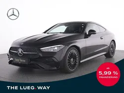 Schwarz metalliclack obsidians Gebraucht 2024 Mercedes CLE220 AMG Coupé | 54.999 € (Fairer Preis)