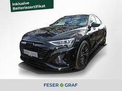 Mythosschwarz metallic Gebraucht 2024 Audi e-tron Sportback S-Line SUV | 73.880 €