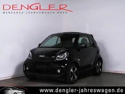 Tiefschwarz Gebraucht 2024 Smart ForTwo Electric Drive Exclusive Cabrio | 17.990 € (Fairer Preis)