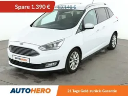 Weiß Gebraucht 2016 Ford Grand C-Max Titanium Van / Kleinbus | 11.750 € (Superpreis)
