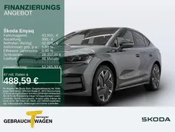 Grau Gebraucht 2023 Skoda Enyaq iV RS SUV | 43.910 € (Fairer Preis)