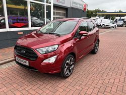 Ruby red (metallic) Gebraucht 2018 Ford Ecosport ST-Line SUV | 16.700 € (Teuer)