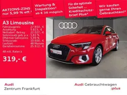 Tangorot metallic Gebraucht 2021 Audi A3 Ambiente Limousine | 27.850 € (Fairer Preis)