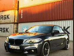 Schwarz Gebraucht 2014 BMW 218 Sport Line Coupé | 11.300 € (Fairer Preis)