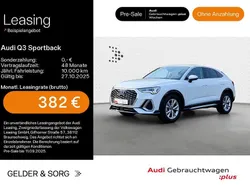 Gletscherweiß metallic Gebraucht 2025 Audi Q3 Sportback S-Line SUV | 42.980 € (Fairer Preis)
