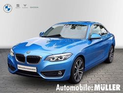 Blau Gebraucht 2018 BMW 225 Sport Line Coupé | 24.450 € (Fairer Preis)