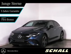 Blau Gebraucht 2024 Mercedes EQE300 AMG Limousine | 44.939 € (Superpreis)