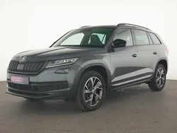 Quarz grau Gebraucht 2021 Skoda Kodiaq SportLine SUV | 35.984 € (Fairer Preis)