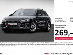 Mythosschwarz metallic Gebraucht 2024 Audi A4 S-Line Kombi | 33.688 € (Guter Preis)