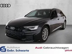 Schwarz Gebraucht 2024 Audi A6 S-Line Kombi | 49.900 €