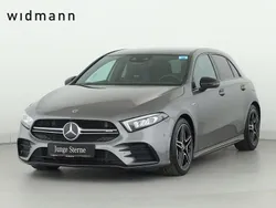 Metalliclack mountaingrau Gebraucht 2020 Mercedes A35 AMG AMG Limousine | 32.850 € (Guter Preis)