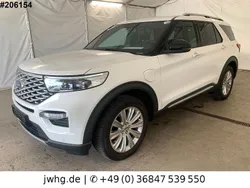 Weiß Gebraucht 2021 Ford Explorer Platinum SUV | 29.950 €