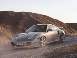 Silber Gebraucht 2002 Porsche 996 Turbo Coupé | 67.996 € (Etwas zu teuer)