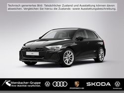 Schwarz Neu 2025 Audi A3 Sportback S-Line Limousine | 41.800 € (Fairer Preis)
