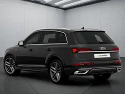 Schwarz Gebraucht 2022 Audi Q7 S-Line SUV | 67.149 € (Teuer)