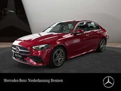 Rot Gebraucht 2024 Mercedes C180 Premium Limousine | 40.990 € (Fairer Preis)