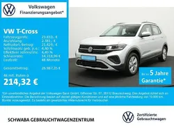 Reflexsilber metallic Gebraucht 2024 VW T-Cross Life SUV | 23.810 € (Fairer Preis)