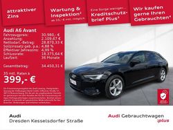 Brillantschwarz Gebraucht 2022 Audi A6 Ambiente Kombi | 30.980 € (Guter Preis)