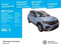 Clear blue metallic Gebraucht 2025 VW T-Cross Goal SUV | 21.490 € (Superpreis)