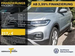 Silber Gebraucht 2021 VW T-Cross Style SUV | 20.460 € (Fairer Preis)