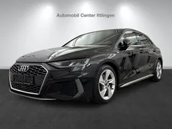 Schwarz Gebraucht 2021 Audi A3 Sportback S-Line Limousine | 24.590 € (Etwas zu teuer)