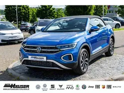 Blau Gebraucht 2025 VW T-Roc Cabriolet Style Cabrio | 36.965 € (Fairer Preis)