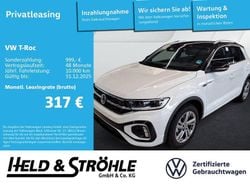 Pure white Gebraucht 2025 VW T-Roc R-line SUV | 31.970 € (Guter Preis)
