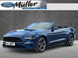 Atlasblau metallic Neu 2024 Ford Mustang GT Convertible Cabrio | 53.400 € (Fairer Preis)