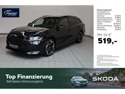 Onyxschwarzmetallic Neu 2025 Skoda Superb SportLine Kombi | 55.980 € (Teuer)