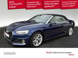 Navarrablau metallic Gebraucht 2021 Audi A5 Cabriolet Ambiente Cabrio | 36.950 € (Fairer Preis)