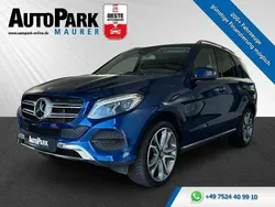 Blau Gebraucht 2017 Mercedes GLE500 Limousine | 29.998 € (Fairer Preis)